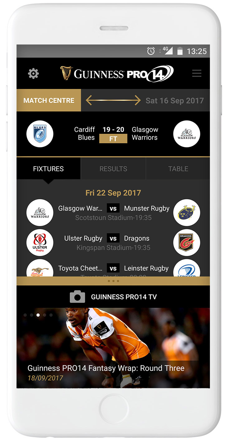 Guinness App Design and Marketing