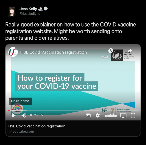 HSE Vaccine Portal