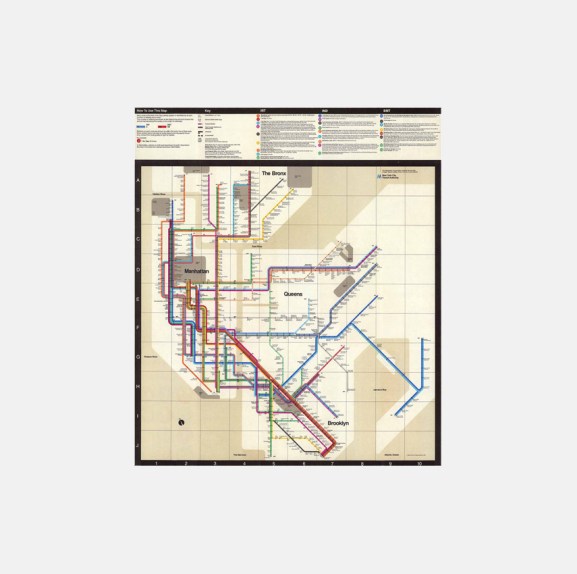 Massimo Vignelli Subway Map