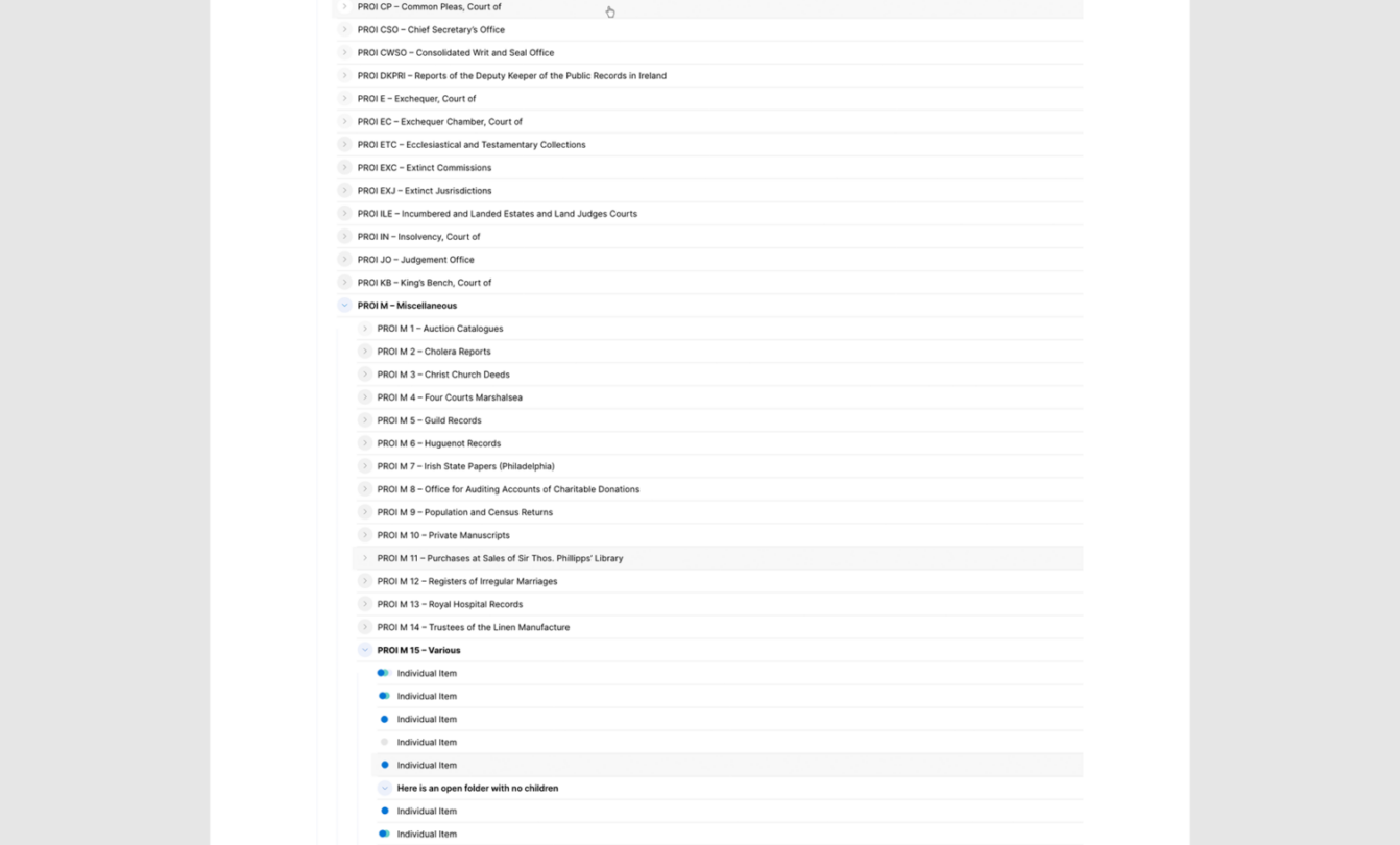Virtual Record Treasury of Ireland