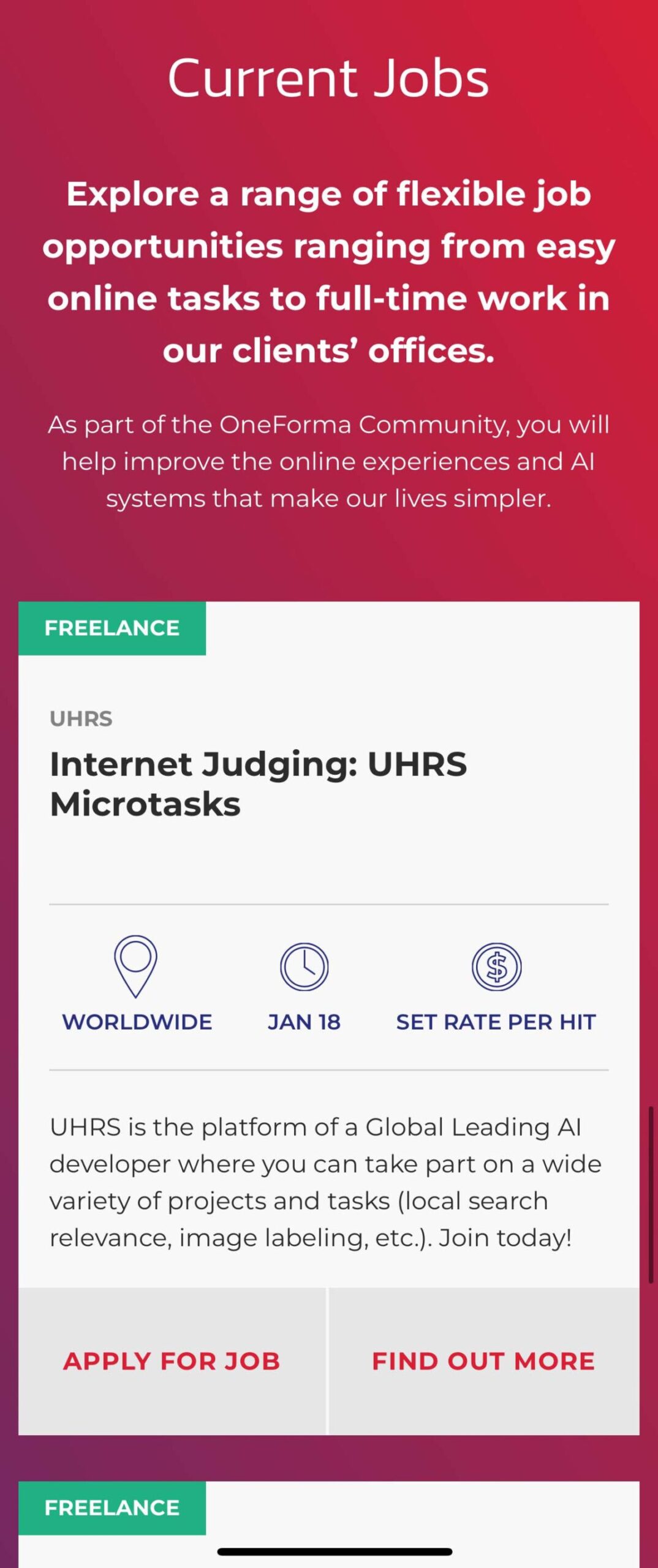 OneForma by Ebow The Digital Agency