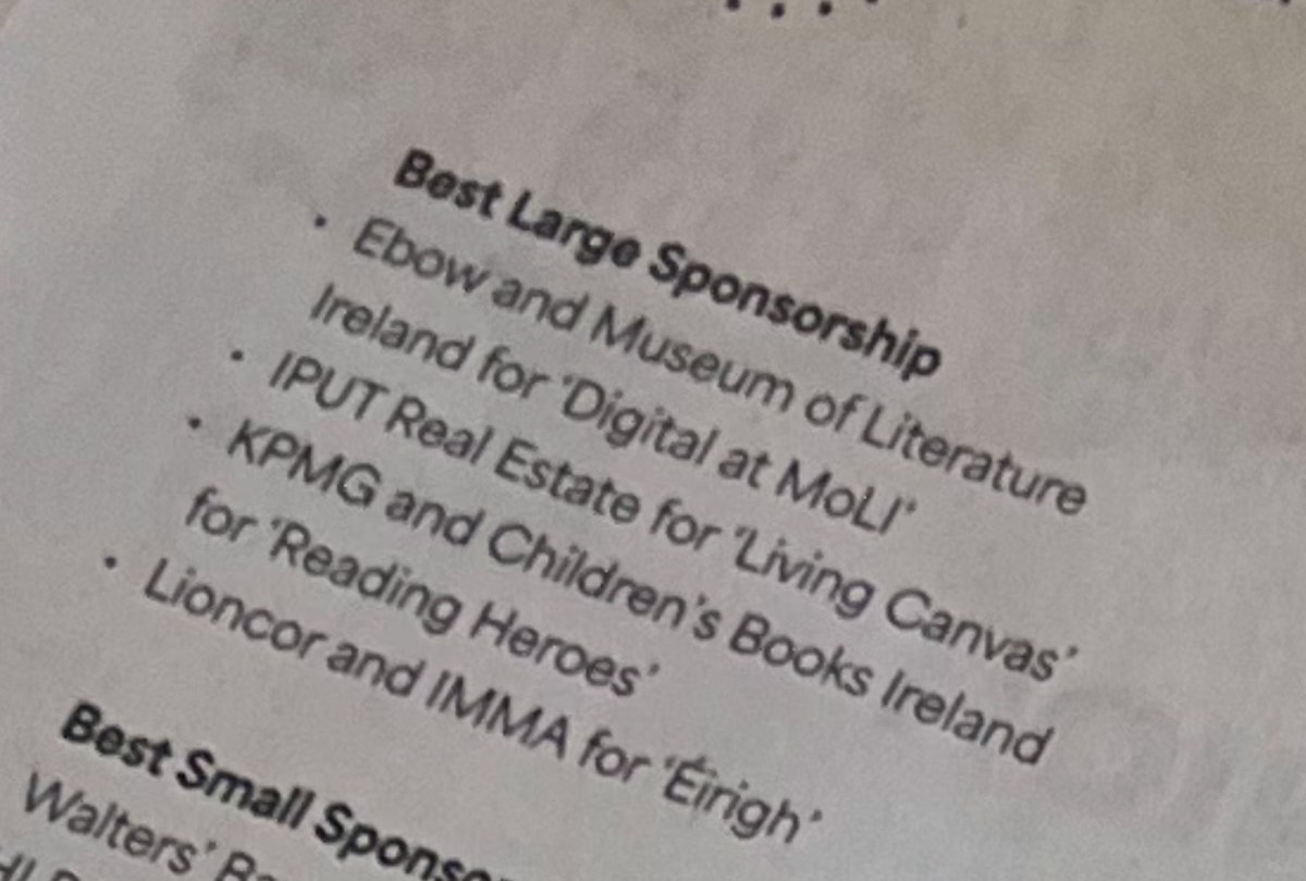 Business to Arts Shortlist Ebow x MoLI