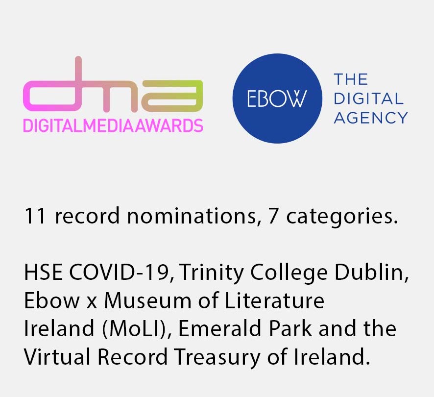 Digital Media Awards Nominations for Ebow The Digital Agency