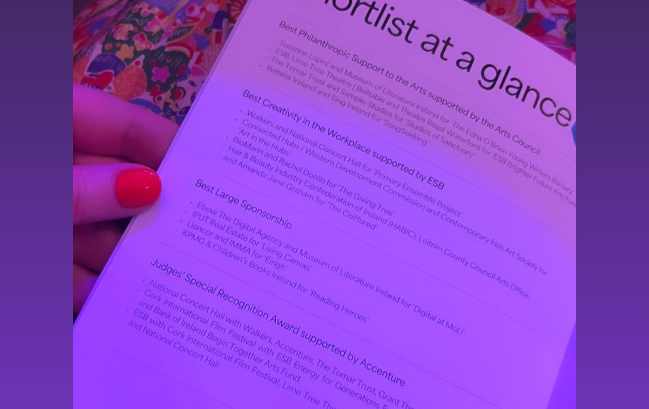 Business 2 Arts Awards Ceremony