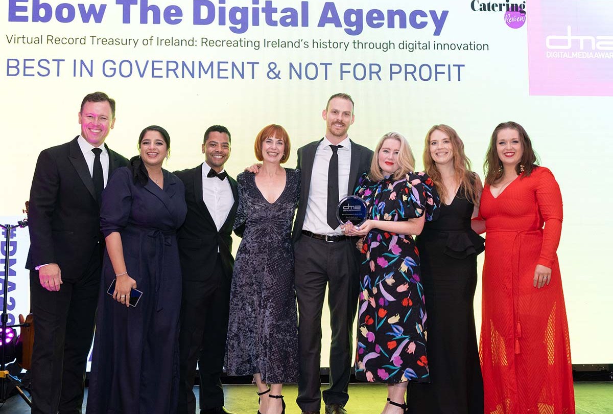 Ebow The Digital Agency at the DMA Awards 2023