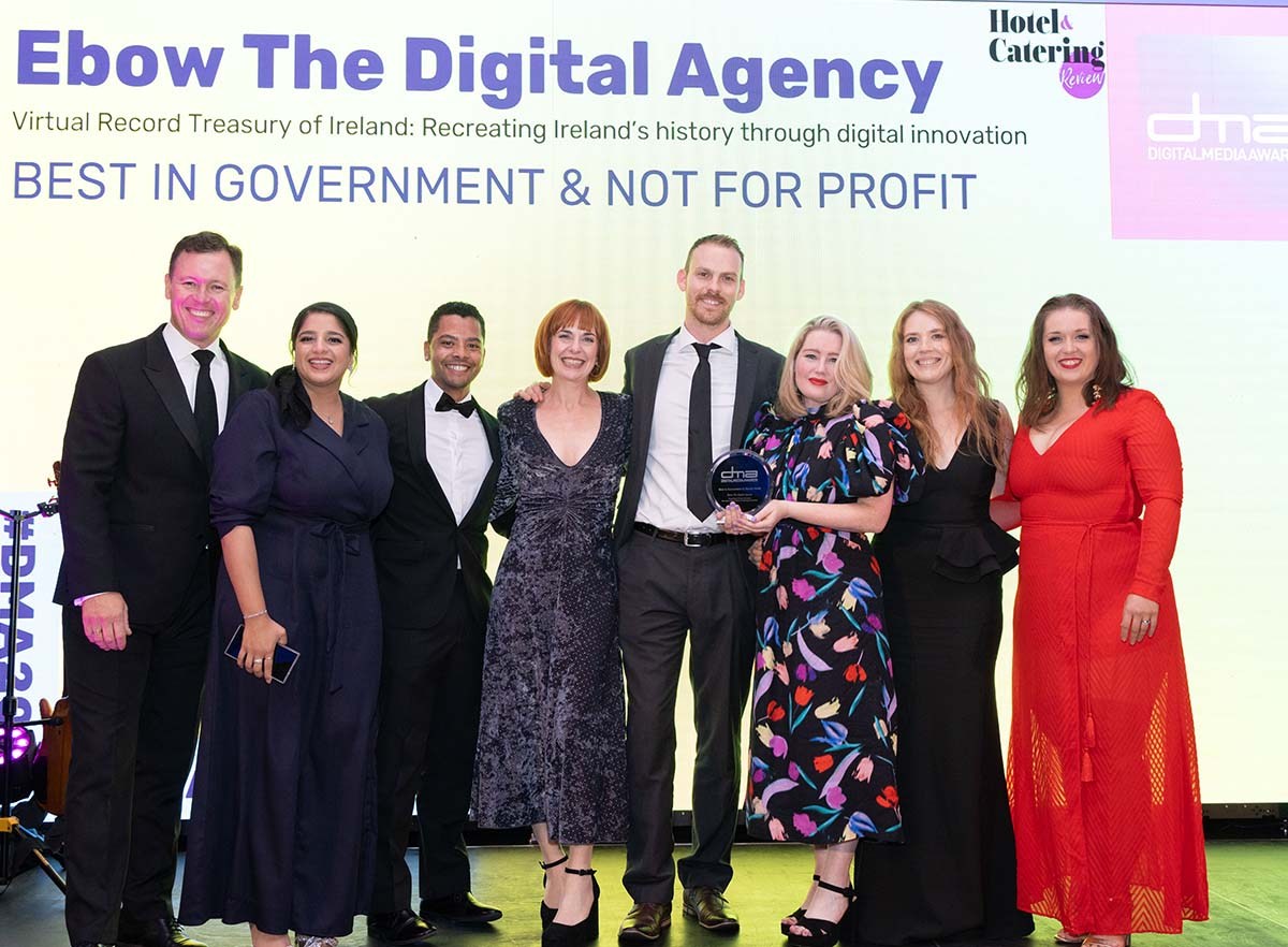 Ebow The Digital Agency at the DMA Awards 2023