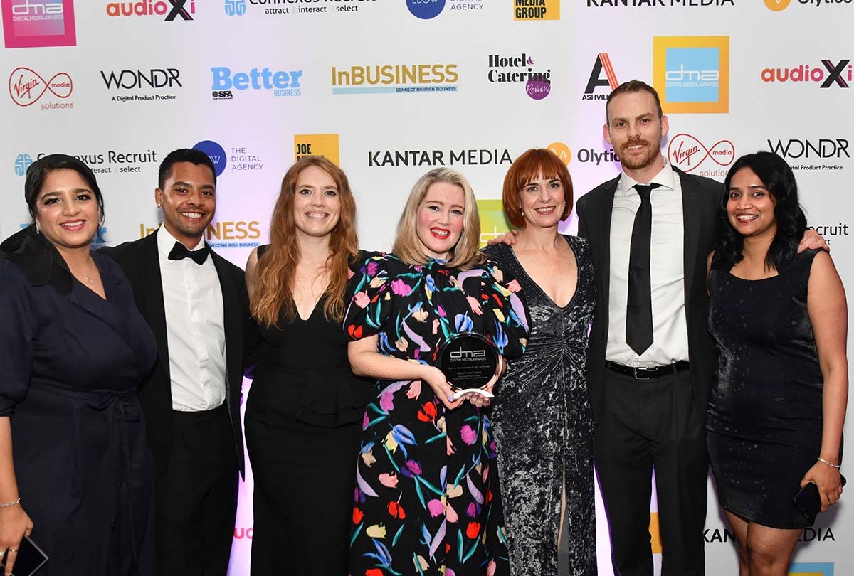 Ebow The Digital Agency at the DMA Awards 2023
