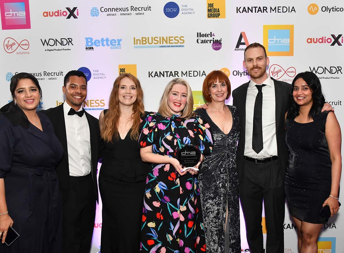Ebow The Digital Agency at the DMA Awards 2023
