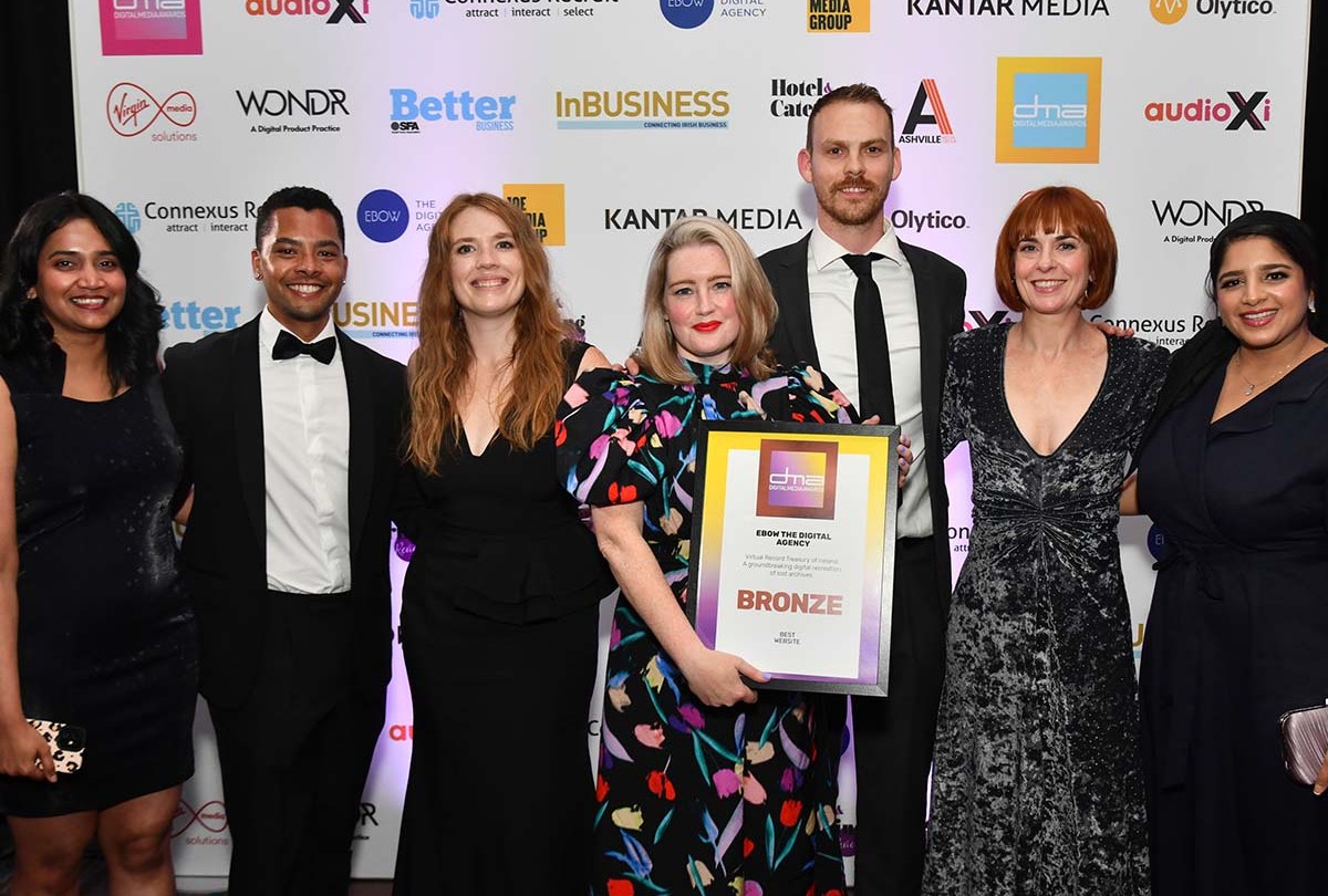 Ebow The Digital Agency at the DMA Awards 2023