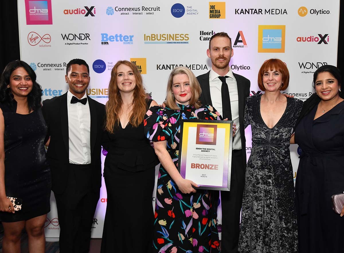 Ebow The Digital Agency at the DMA Awards 2023