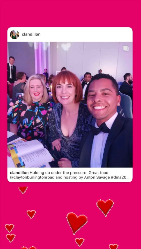 Ebow The Digital Agency at the DMA Awards 2023