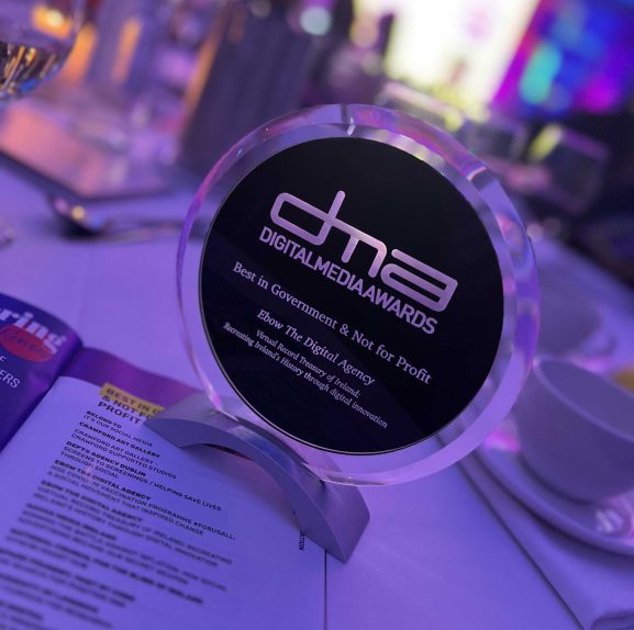 Ebow The Digital Agency at the DMA Awards 2023