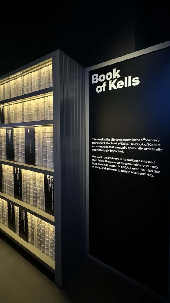 Book of Kells Experience, Trinity College Dublin.
