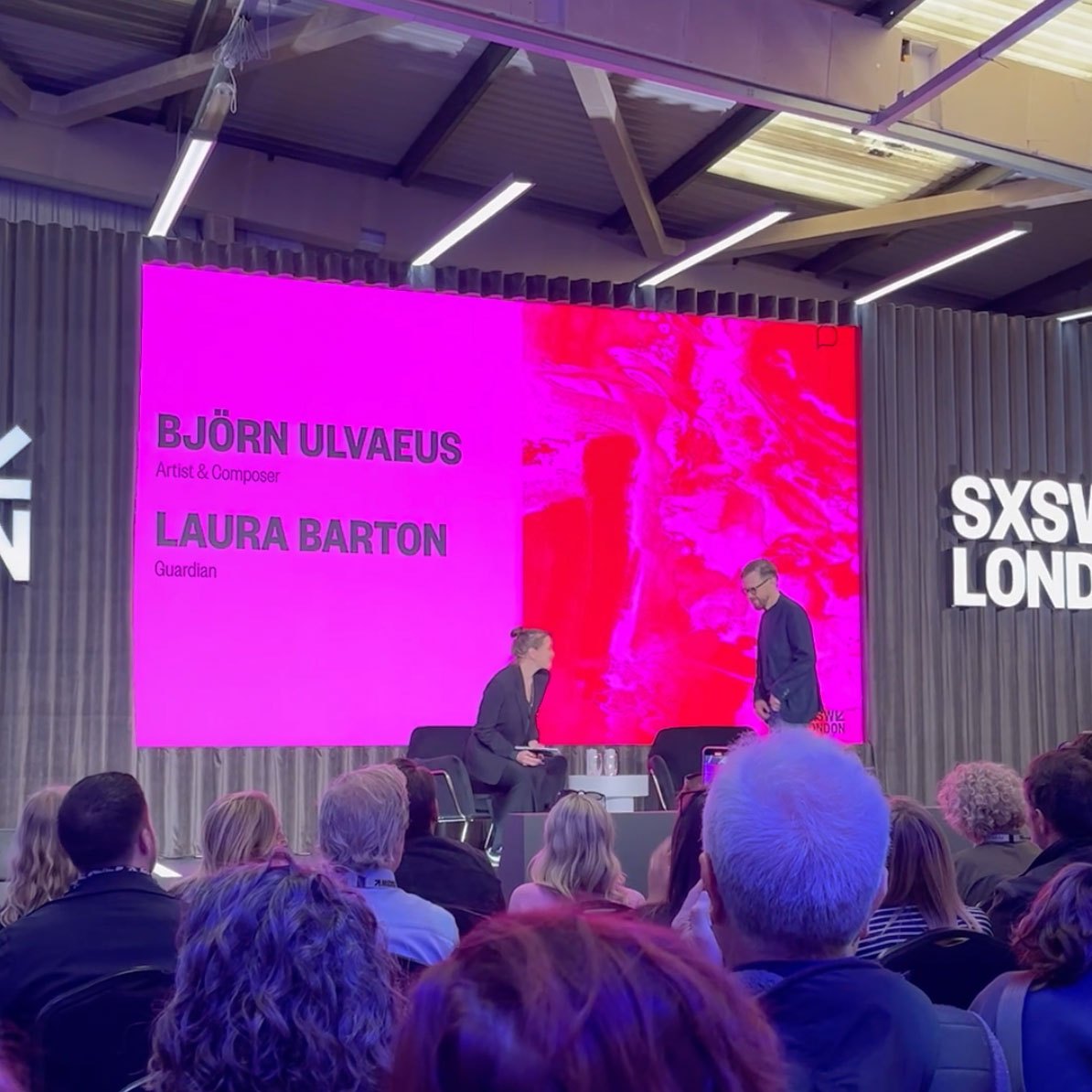 Bjorn from Abba at SXSW London 2025